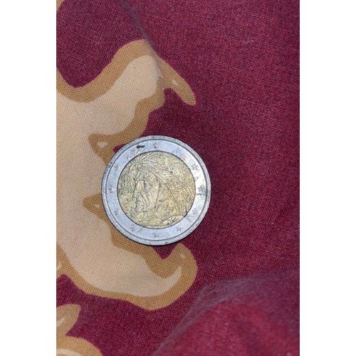 Pièce Rare 2 Euros Italie Dante Alighieri 2002 Dante Alighieri