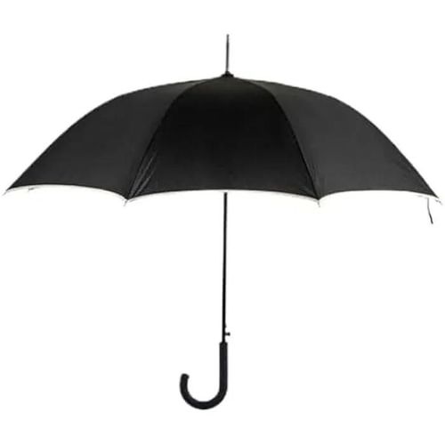 Parapluie - BigBuy Home - Noir Crème - Métal - Fibre - Lot de 12 unités