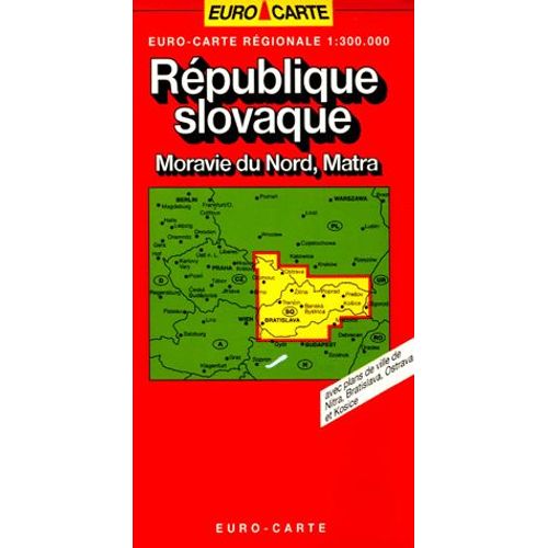 République Slovaque Moravie Du Nord, Matra - 1/300 000