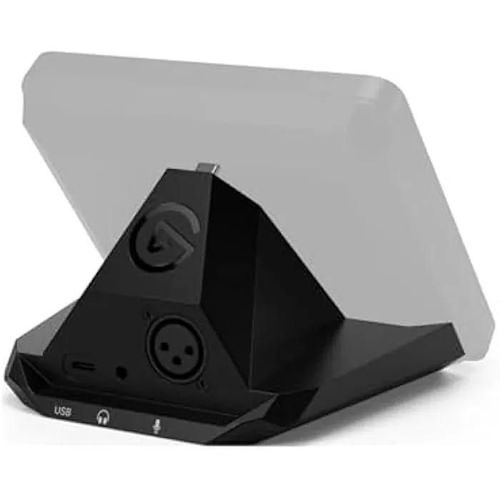 Elgato XLR Dock ¿ Pour Stream Deck +, interface pour micro XLR vers USB, console de mixage audio personnalisable, gain 75