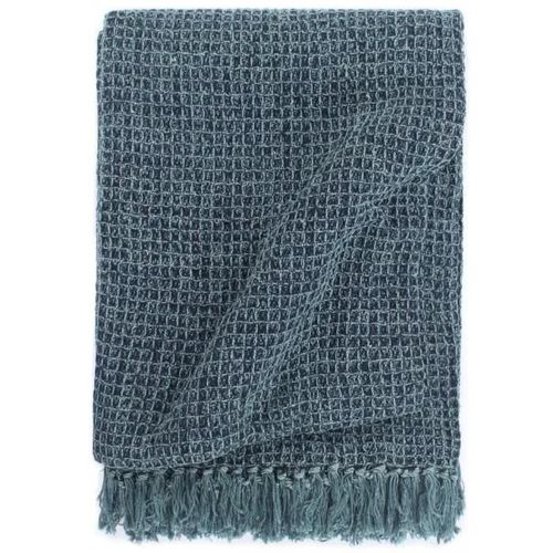 Vidaxl Couverture En Coton 220 X 250 Cm Bleu Indigo