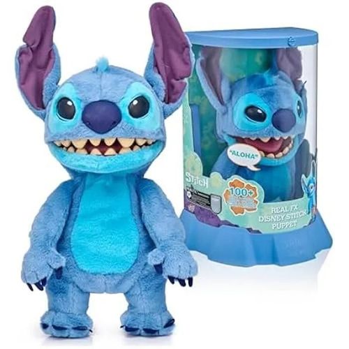 Peluche Interactive - Disney - Stitch Fx - 45 Cm - 100+ Sons Et Actions - Pour Enfants De 6 Ans Et Plus