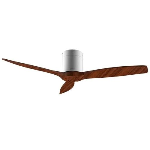 Cecotec Ventilateur de plafond sans lampe EnergySilence Aero 5500 Aqua IronDarkWood Connected