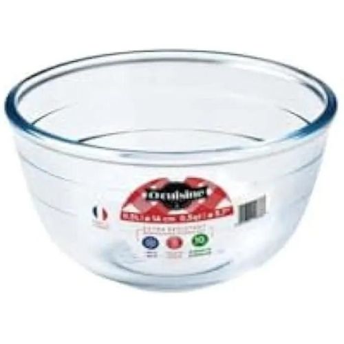 Arcusine Bol En Verre Borosilicate, Transparent, 0,5 L
