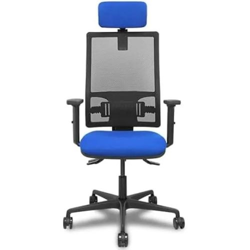 Chaise - Piqueras Y Crespo - Bormate - Polyuréthane - Nylon - Tissu Bali Bleu - 1 Place