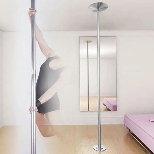 Barre Pole Dance Taille Est Extensible Et Réglable De 2,24 M À 2,75 M Pour Différentes Hauteurs De Plafond
