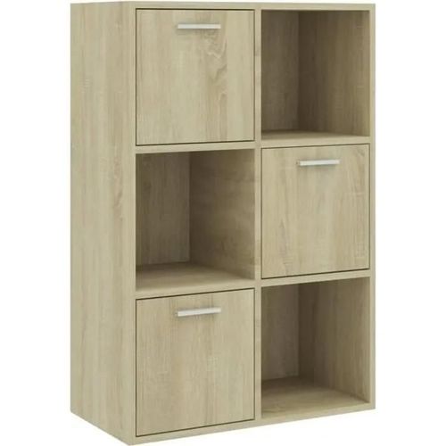 Vidaxl Armoire De Rangement Chêne Sonoma 60x29,5x90 Cm Aggloméré