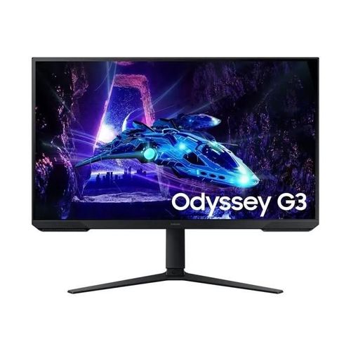 Samsung Odyssey G3 S32DG302EU - G30D Series - écran LED - jeux - 32" - 1920 x 1080 Full HD (1080p) @ 180 Hz - VA - 250 cd/m² - 3000:1 - HDR10 - 1 ms - HDMI, DisplayPort - noir
