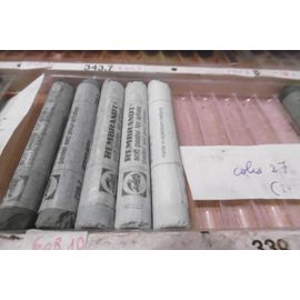 Craies Pastels Secs Rembrandt Lot De 5 Dégradé Gris Colis 27