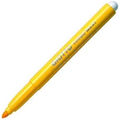 Marqueurs - Giotto - Turbomaxi 456 - Lot De 12 - Couleur Jaune - Opaque