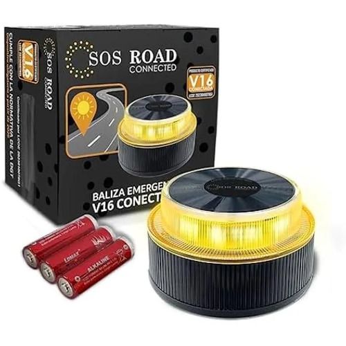 Lumière D'urgence - Sos Road - V16 - Connectée À Internet - Signalisation De Trafic - Sécurité Routière
