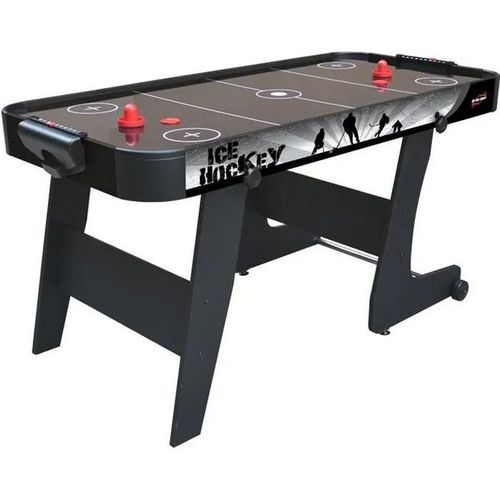 Airhockey DEVESSPORT - Black City - Surface de jeu avec système d'air pulsé - Mixte - Adulte - Poids 19 kg