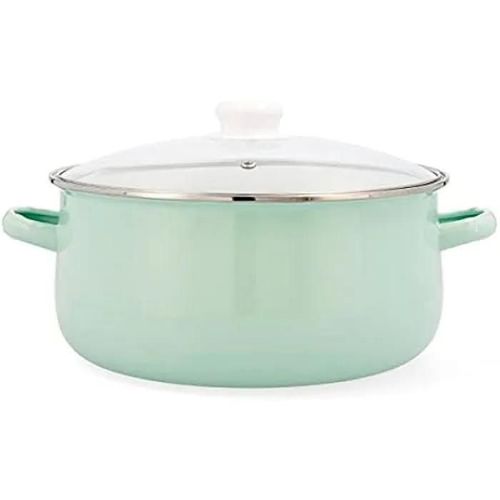 Casserole - Quid - Cocco - 26 Cm - Acier Émaillé - Poignées En Bakélite - Antiadhésif