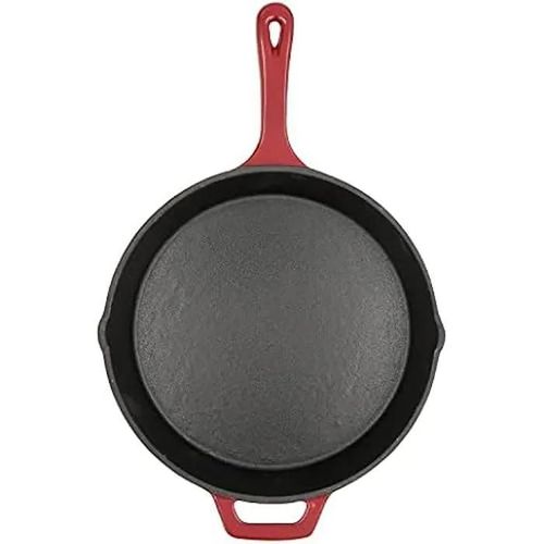 Poêle - Quid - Fierro - 26 Cm - Fonte Émaillée - Rouge - Compatible Induction