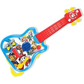 Guitare Jouet Lumineuse Ensemble Guitare Et Microphone Jouet - Éducatif Musical Avec Lumières - 3-8 Ans Guitare éducative Avec Lumières
