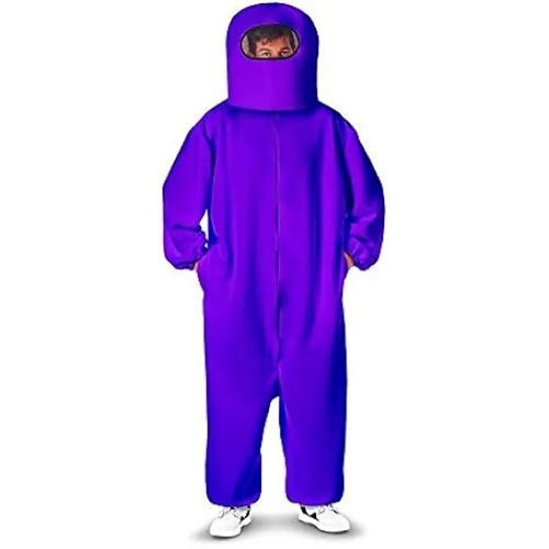 Déguisement - My Other Me - Costume Imposteur Among Us - Violet - Taille Variée - Mixte