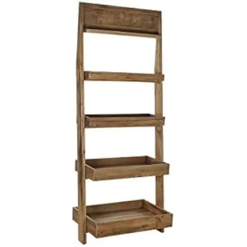 Étagère - Dkd Home Decor - Standard - Bois Recyclé - 80x50x200 Cm - Style Contemporain