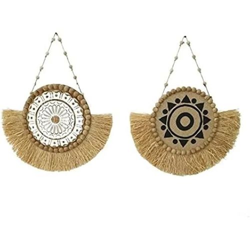 Décoration Murale - DKD Home Decor - Standard - Blanc et Noir - Fibre - 52x3,2x66 cm