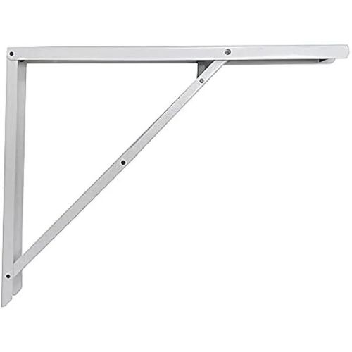 Équerre Pliable - Fepre - 40 X 52 Cm - Acier - Abat-Jour Blanc - Haute Résistance