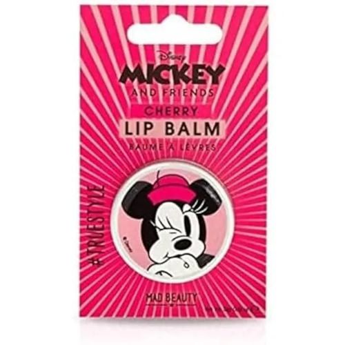 Baume À Lèvres - Mad Beauty - Mickey & Friends - Minnie Cerise - Hydratant - 0,05l - Rose 