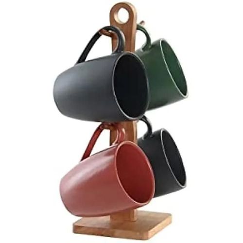 Dkd Home Decor Lot De 4 Tasses Mug, Estándar