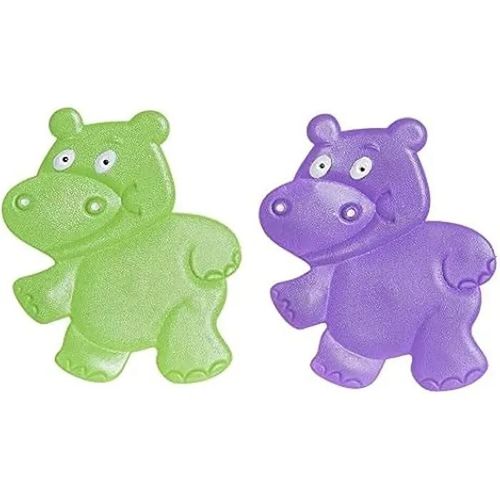 Tapis de bain - DKD Home Decor - Lot de 2 - Vert PVC - 10 x 1 x 13 cm - Multicolore