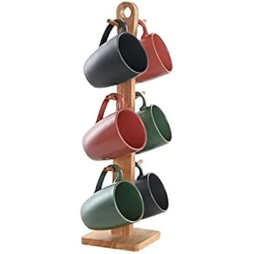 Dkd Home Decor Lot De 4 Tasses Mug, Estándar