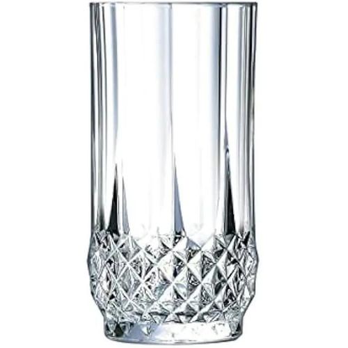 Verre - Cristal D'arques - Paris Longchamp - Transparent - 28 Cl - 6 Pièces