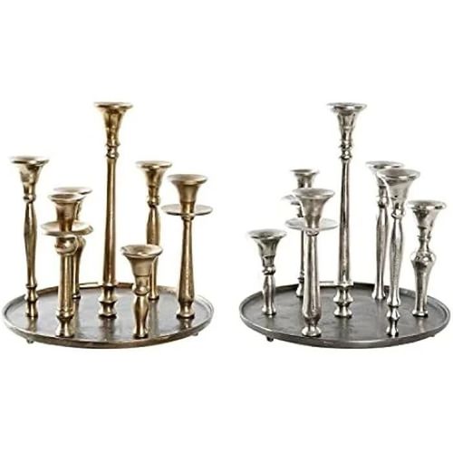 Chandelier - DKD HOME DECOR - Standard - Aluminium - Multicolore - 53x33x32 cm