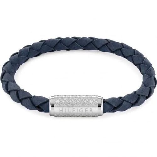 Bracelet - Tommy Hilfiger - 2790480 - Acier - Cuir - Bleu