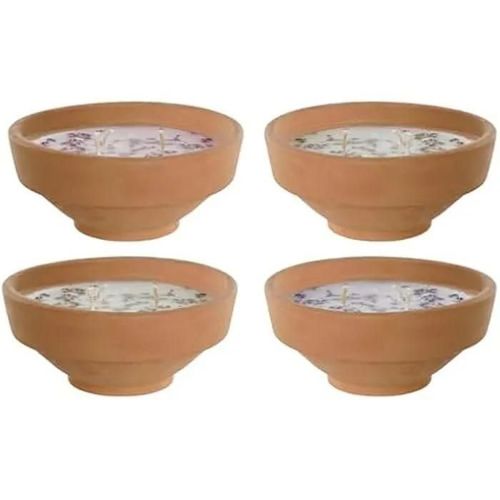 Bougie parfumée - DKD Home Decor - Standard - Couleur naturelle - Dimensions 16x16x8 cm - Utilisation intérieure