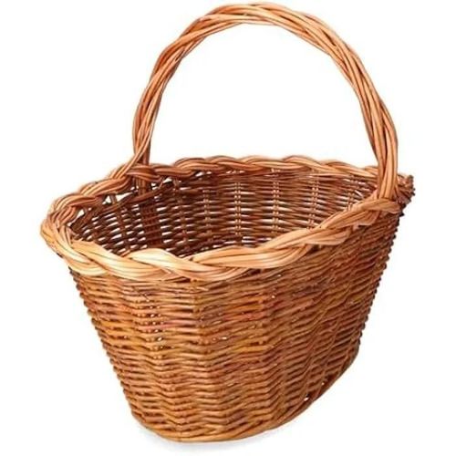Panier En Osier - Edm - Multicolore - 45 X 30 X 23 Cm - Fibre Naturelle - Pour Adulte