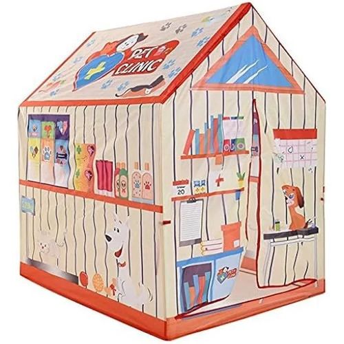 Tente De Jeu - Urbn Toys - Pet Clinic Tent - Pour Enfants À Partir De 3 Ans - Mixte - Assemblage Non Requis