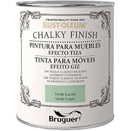 Peinture pour meubles - BRUGUER - Vert laurier - 750 ml - Acrylique - Finition Mat