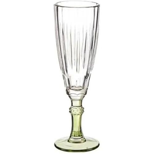 Coupe De Champagne - Vivalto - Exotic - Verre À Pied - Multicolore - 6 Pièces - 170 Ml