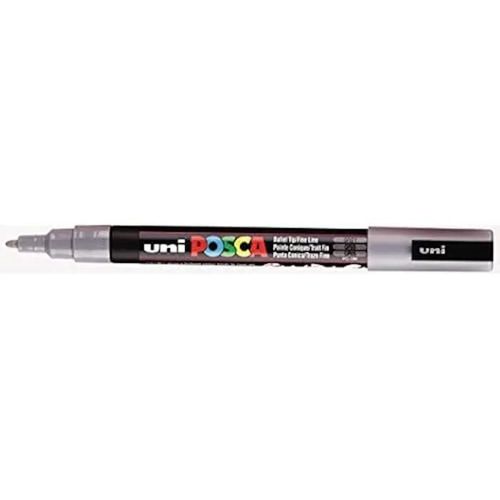 Marqueur Indélébile - Uni-Ball - Uni Posca - Pointe Fine 0,9-1,3 Mm - Multicolore - Opaque