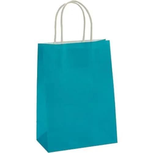 Pincello Sacs Cadeaux 15 X 8 X 29 Cm Papier Bleu 3 Pièces