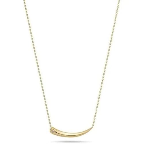 Collier - Police - Pejln2213103 - Or Brillant - Cristal Blanc - Acier Inoxydable