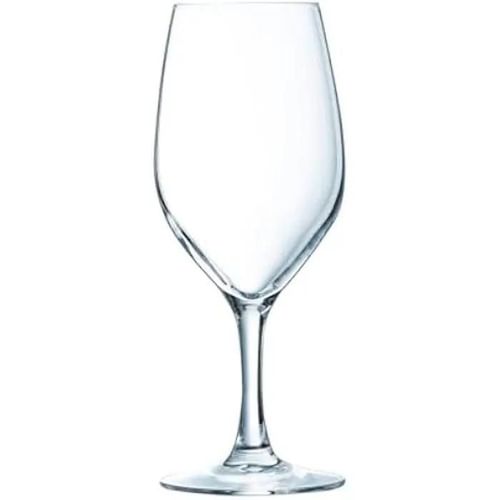 Verres À Pied - Chef&sommelier - Evidence - Lot De 6 - Verre Transparent - 35 Cl - Compatible Lave-Vaisselle
