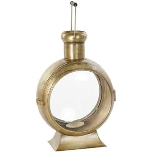 Lampadaire - Dkd Home Decor - Verre Métal - Or - 52x31x31 Cm - Contemporain Design