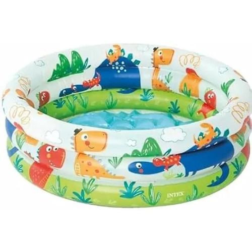 Piscine Gonflable - INTEX - Dinosaures - 12 unités - 61 x 22 x 61 cm - Multicolore