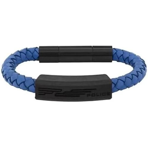 Bracelet - Police - Pj26492bln.01 - Cuir - 19 Cm - Multicolore