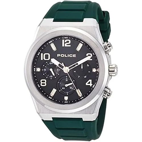 Montre - Police - Salkantay Pewjq2226705 - Noir - Acier - Quartz