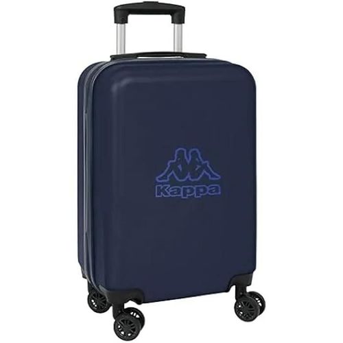 Trolley de cabine - SAFTA - Kappa Blue Night - 20 pouces - 4 roulettes 360° - Cadenas de sécurité