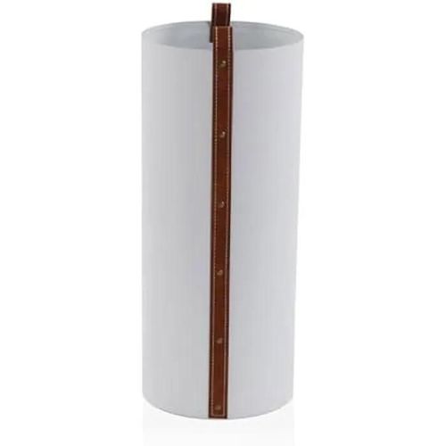 Porte-Parapluie - Versa - Fusion - Blanc Marron - 48 cm - Cylindrique