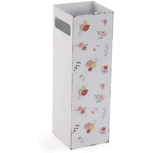 Porte-Parapluie - Versa - Roses - Multicolore - 17 x 17 x 50,5 cm - Cylindrique
