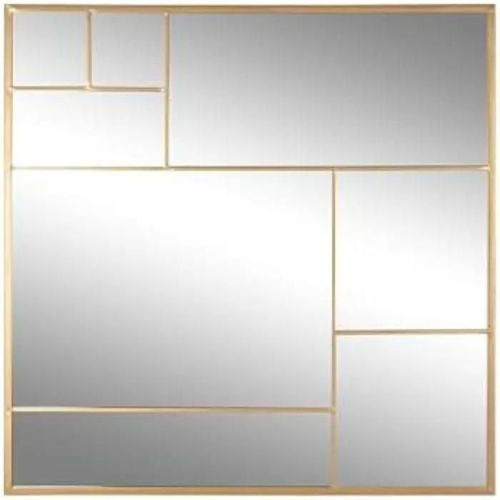 Miroir mural - HOME ESPRIT - Rond - Multicolore - 90 x 90 cm - Design contemporain