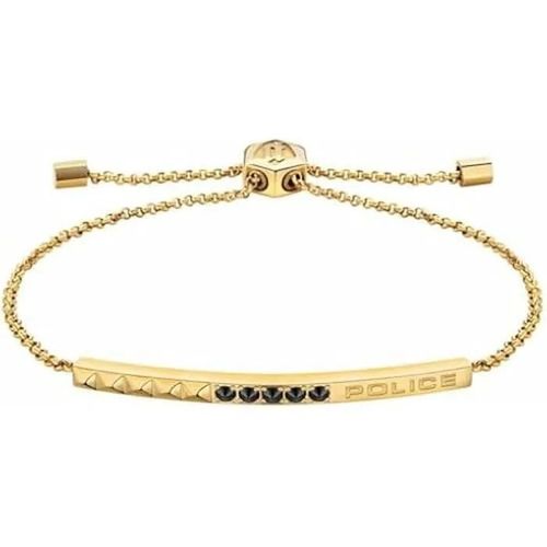 Bracelet - Police - Pejlb2010531 - 18 Cm - Acier Inoxydable - Doré