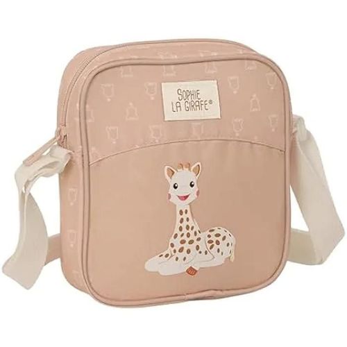 SOPHIE LA GIRAFE COOKIE - Petit sac à bandoulière pour enfant, idéal pour les enfants de 5 à 14 ans, confortable et polyvalent,