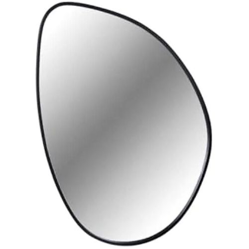 Miroir mural - HOME ESPRIT - Moderne - Blanc - 60 x 43 cm - Décoration intérieure